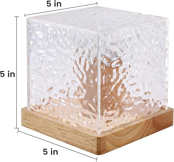 Water Waves Rgb Cube Lamp.