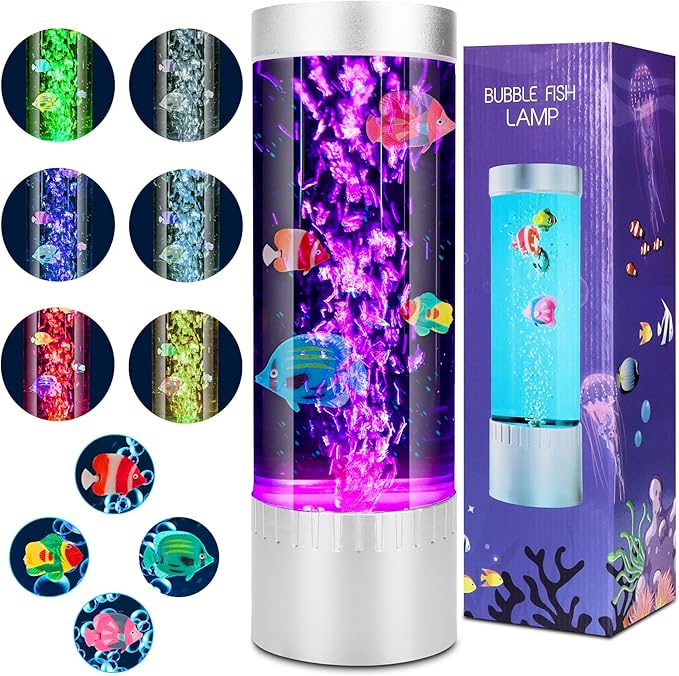 Mini Aqurium Fish Lamp