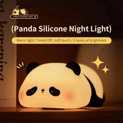 Cute Silicone Panda lamp