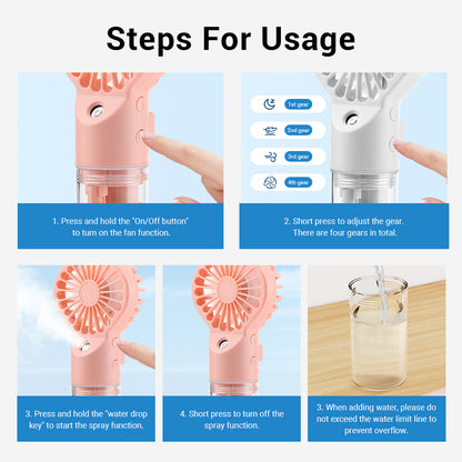 Mini Portable Mist Fan