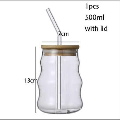 Transparent Drinking Glass Tumbler