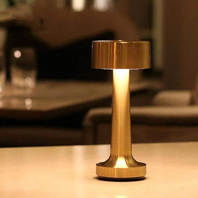 Modern Style Metal Touch Lamp
