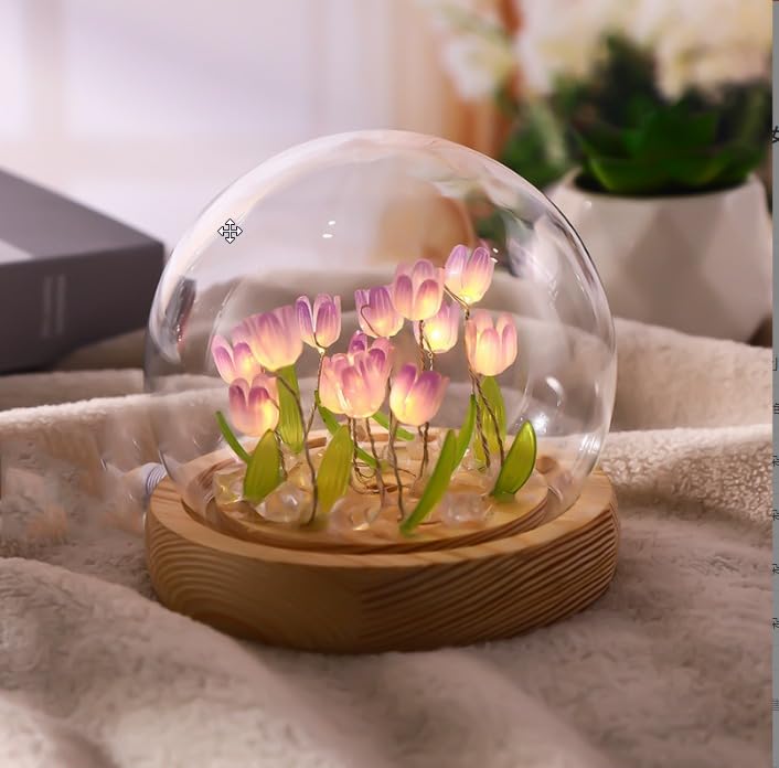 Tulip Cube Mirror Lamp