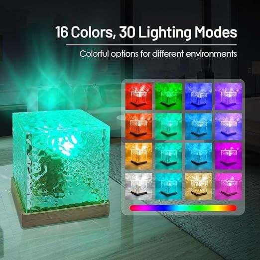 Water Reflection RGB Cube.