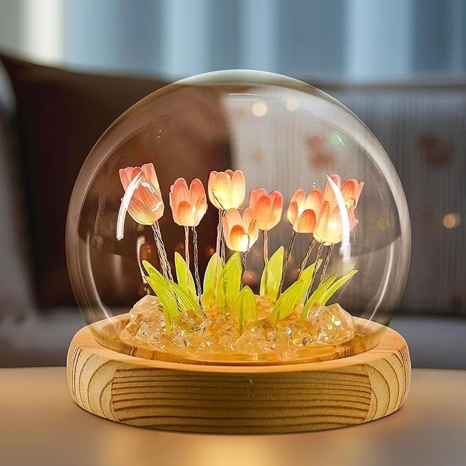Tulip Cube Mirror Lamp