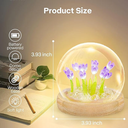 Tulip Cube Mirror Lamp