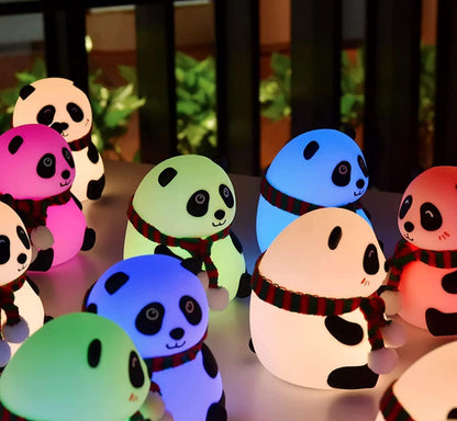 Cute Silicone Panda lamp