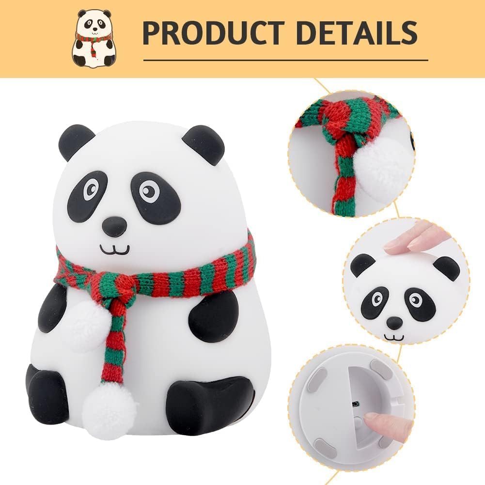 Cute Silicone Panda lamp