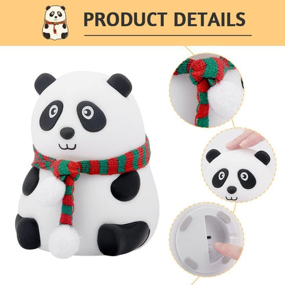 Cute Silicone Panda lamp