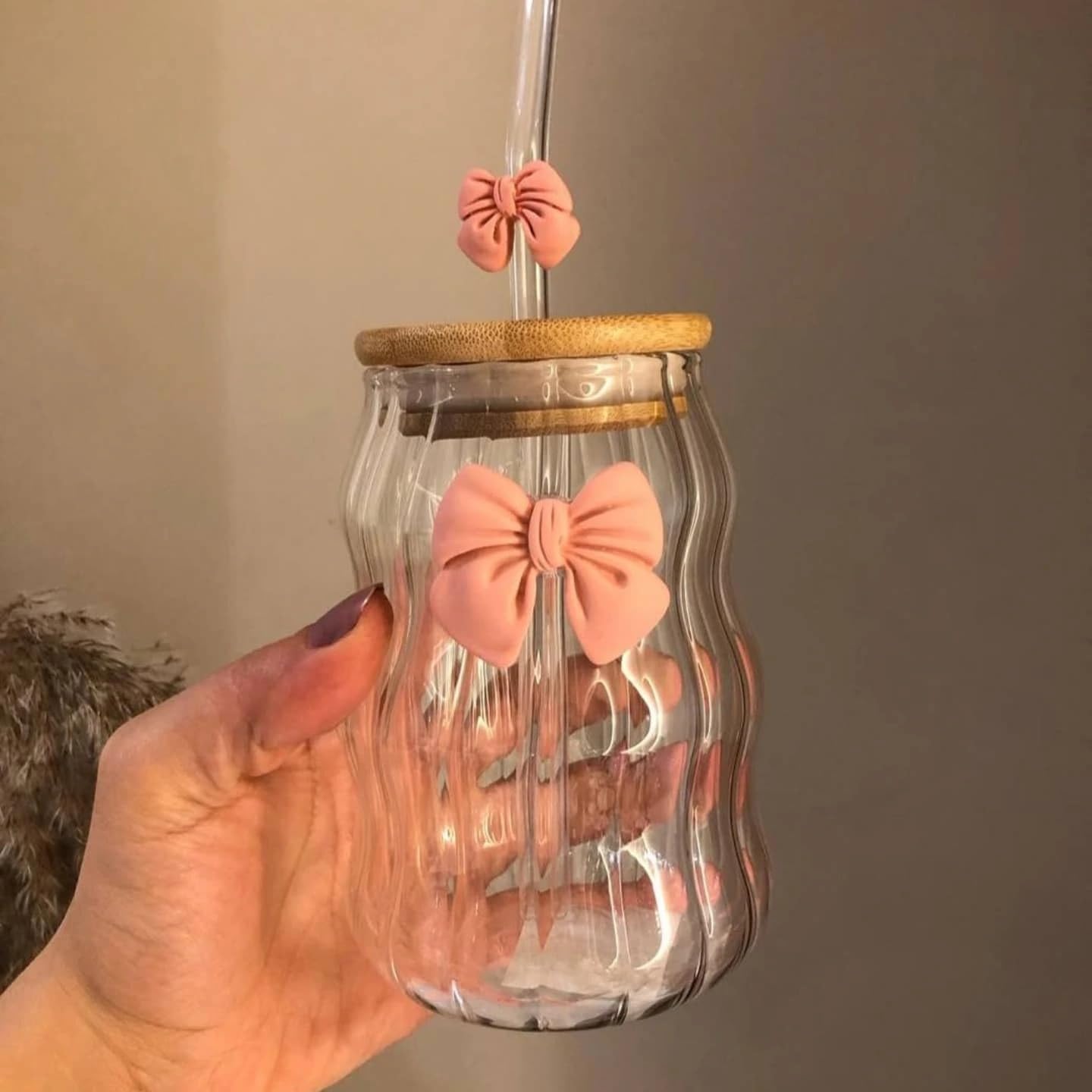 Transparent Drinking Glass Tumbler