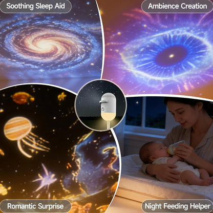 360° Galaxy USB Projector
