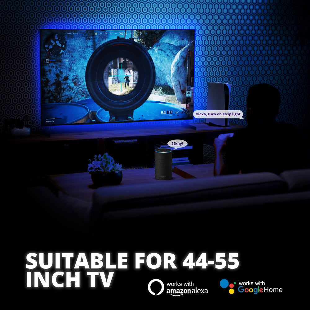 Music sync Rgb Strip for TV Back