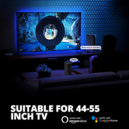 Music sync Rgb Strip for TV Back