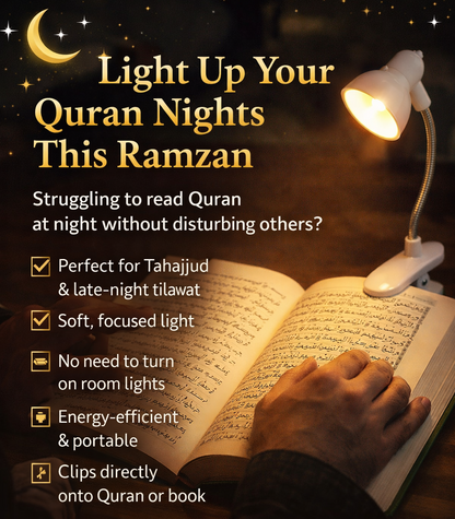 Mini Book  Reading Lamp