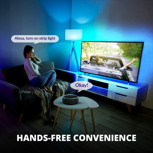 Music sync Rgb Strip for TV Back