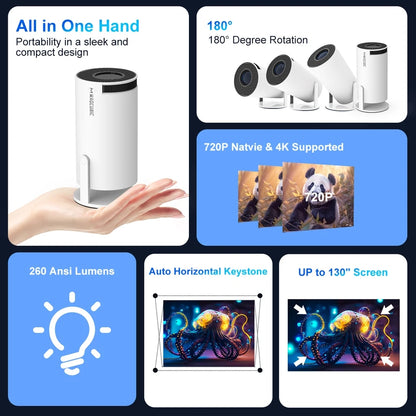 4K Android Projector