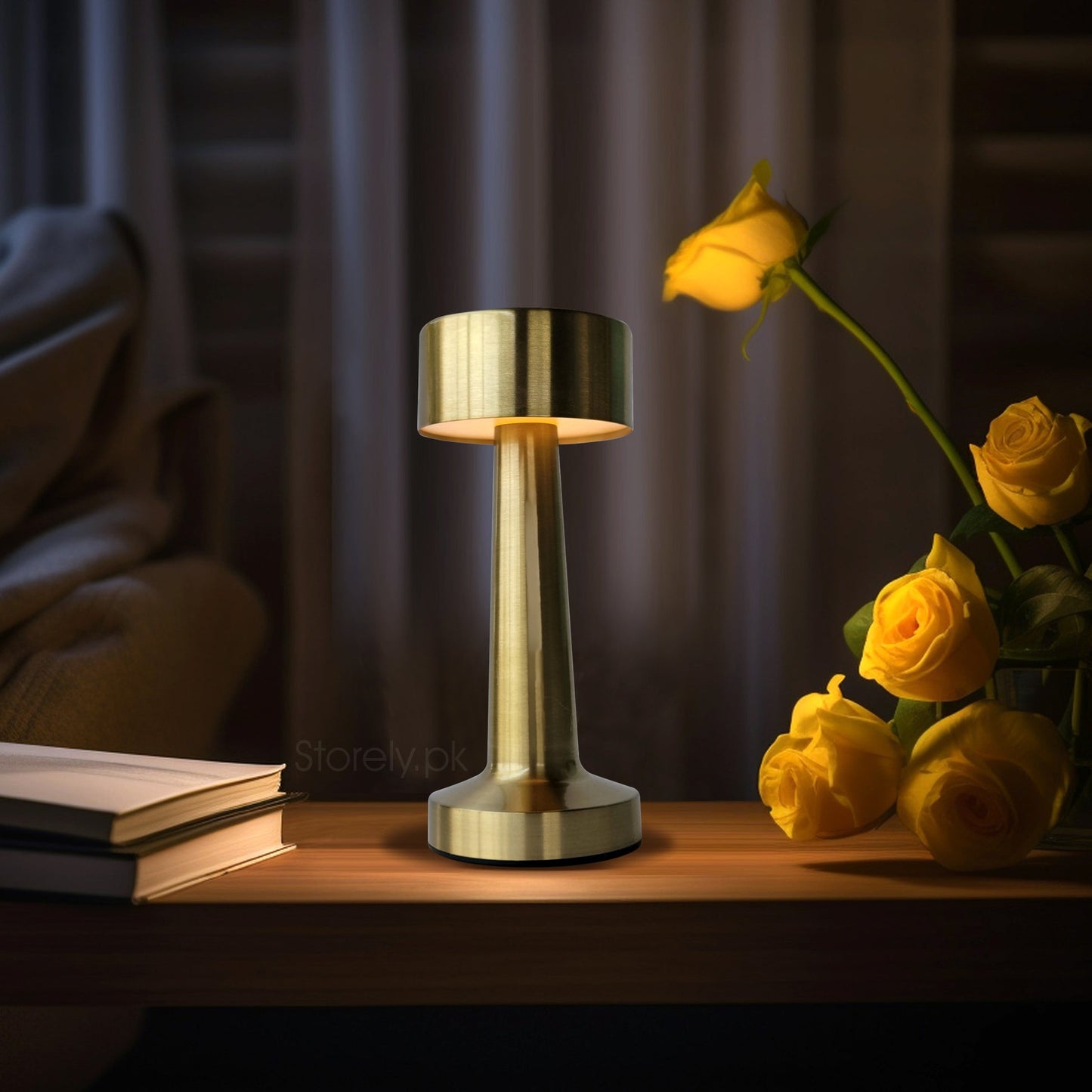 Modern Style Metal Touch Lamp