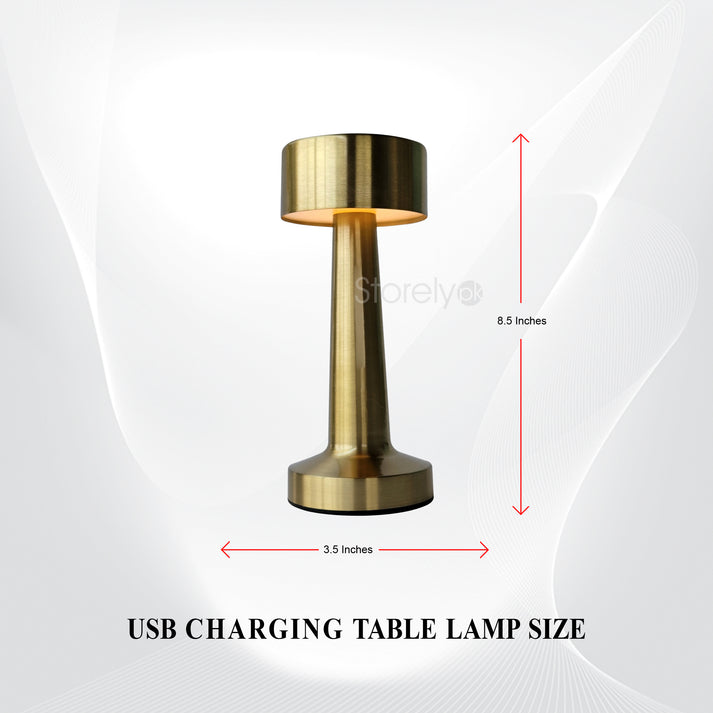 Modern Style Metal Touch Lamp