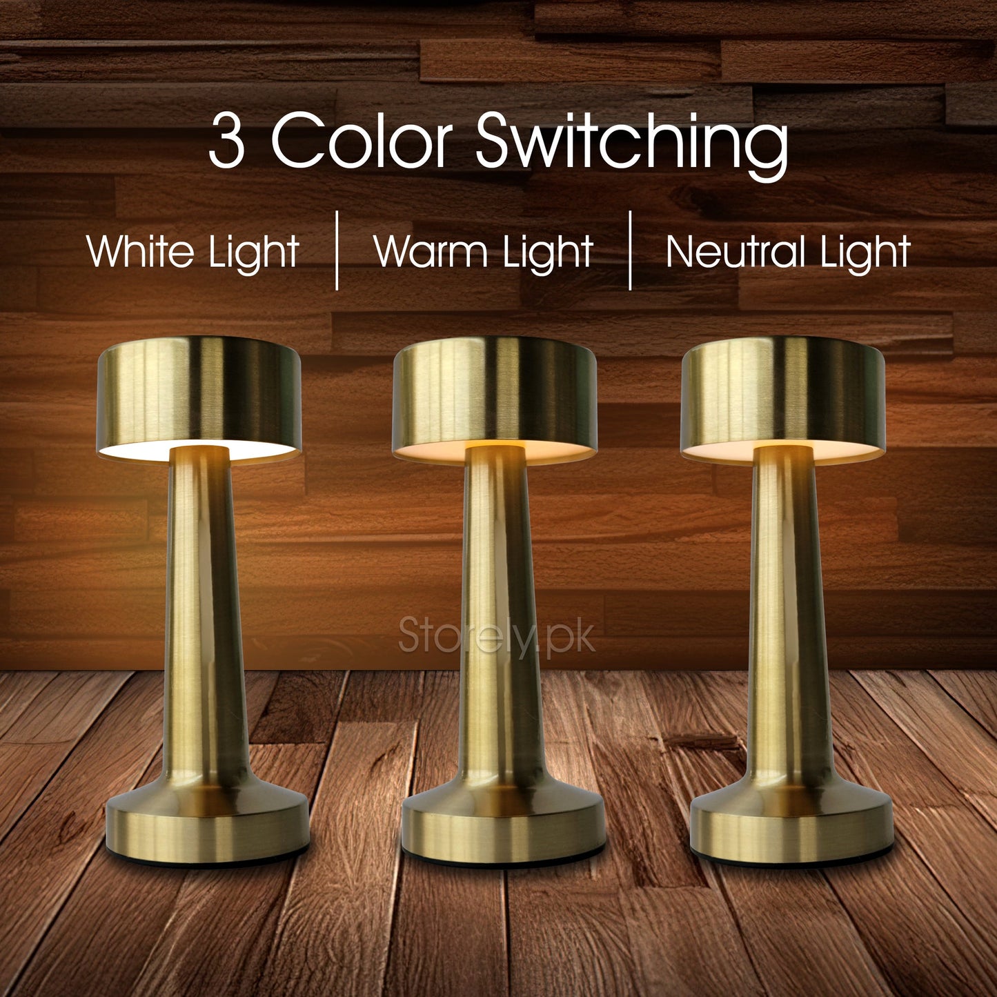 Modern Style Metal Touch Lamp