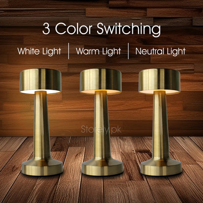 Modern Style Metal Touch Lamp