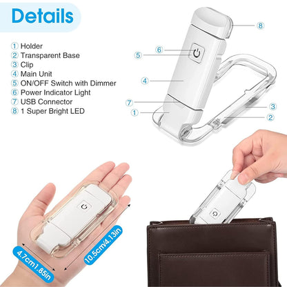 LED Book Reading Light / Bookmark