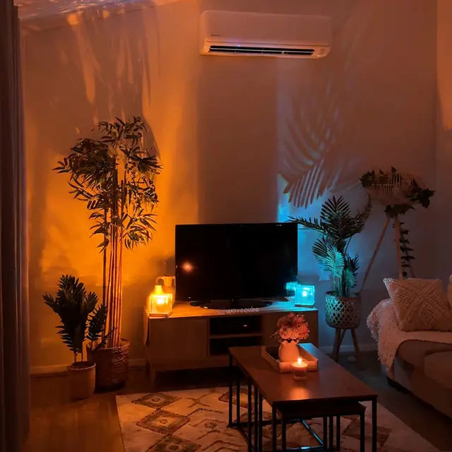 Water Reflection RGB Cube.