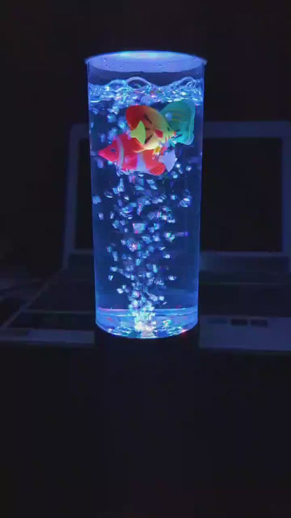 Mini Aqurium Fish Lamp