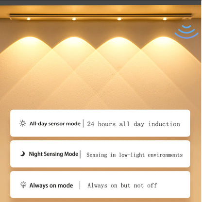 smart motion sensor light bar for home lighting and wardrobe use