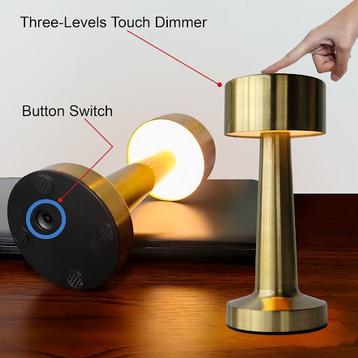 Modern Style Metal Touch Lamp