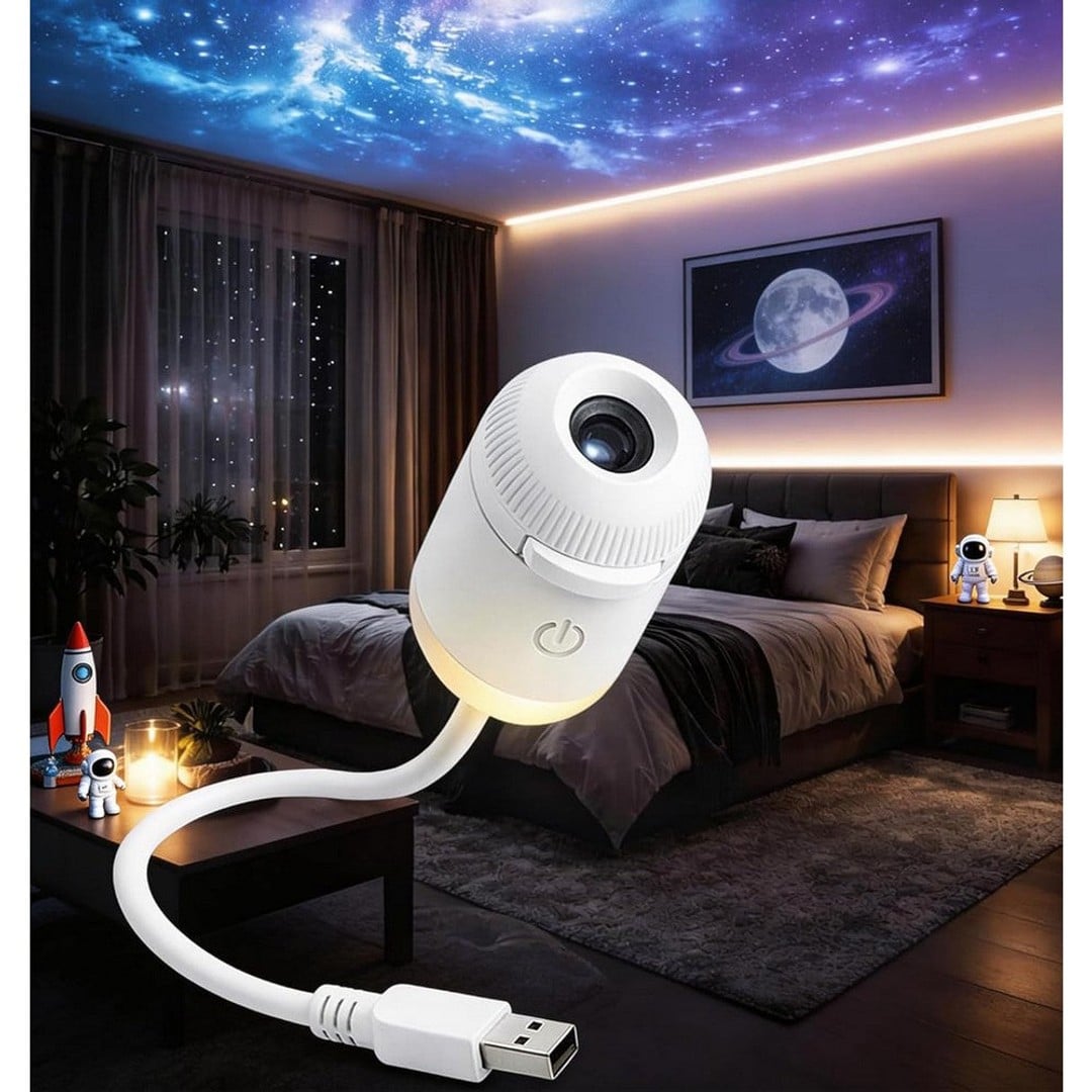 360° Galaxy USB Projector